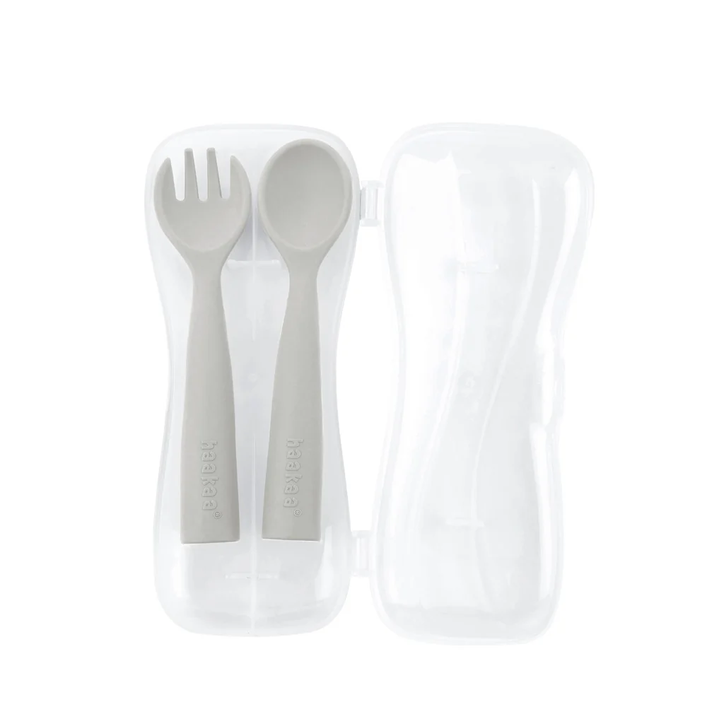 Haakaa Bendy Silicone Cutlery Set - Image 5