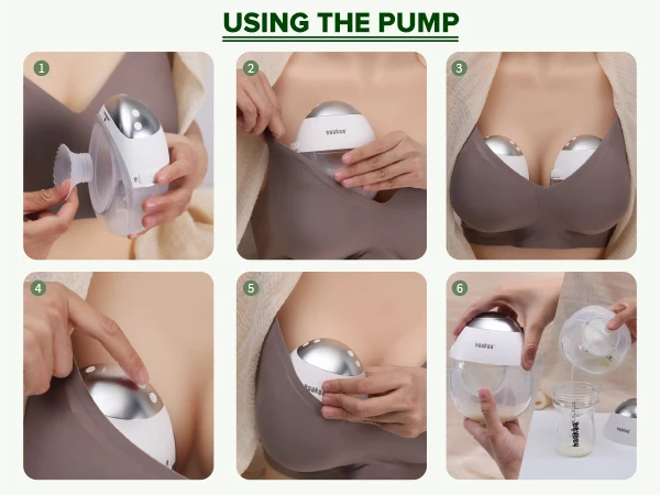 Haakaa E-Ladybug™ Wearable Electric Breast Pump – 2 Sets per Pack (Each Set Includes 2 Pumps) - Image 13