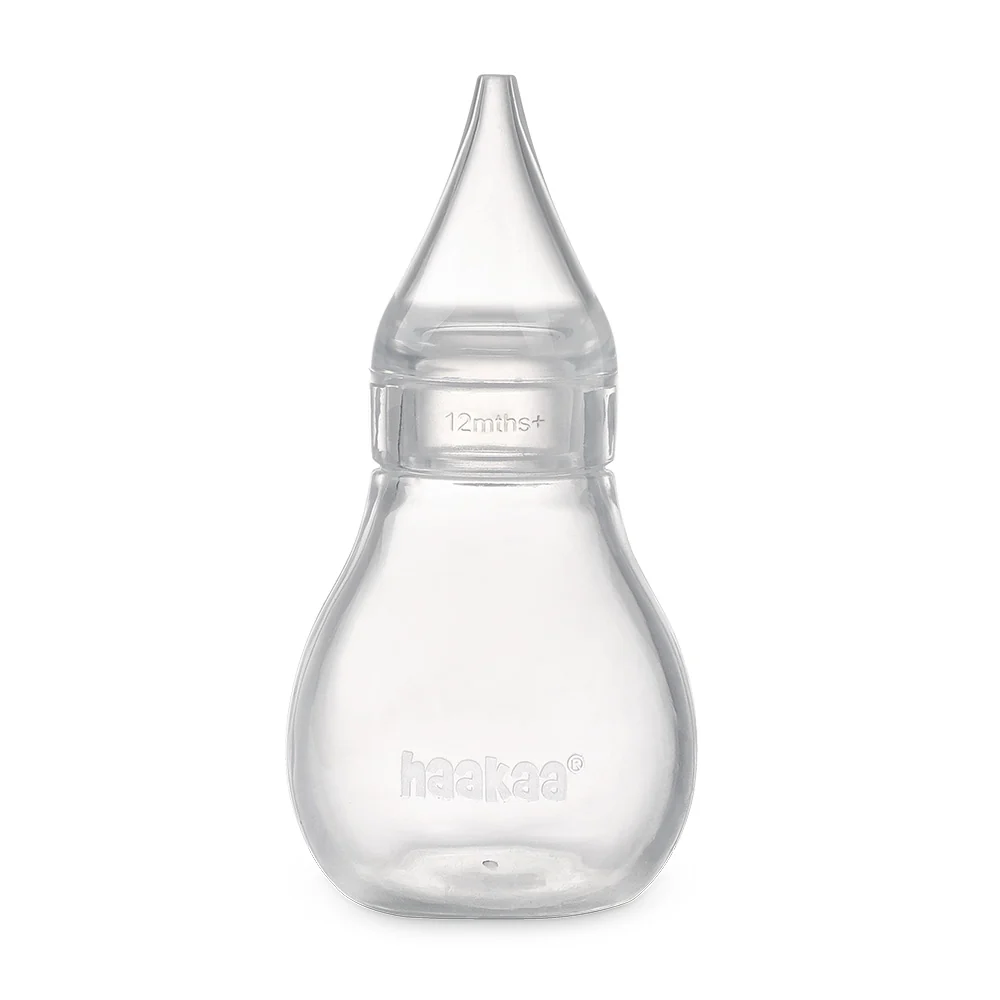 Haakaa Easy-Squeezy Silicone Bulb Syringe (0m+) (Pack of 4) - Image 4