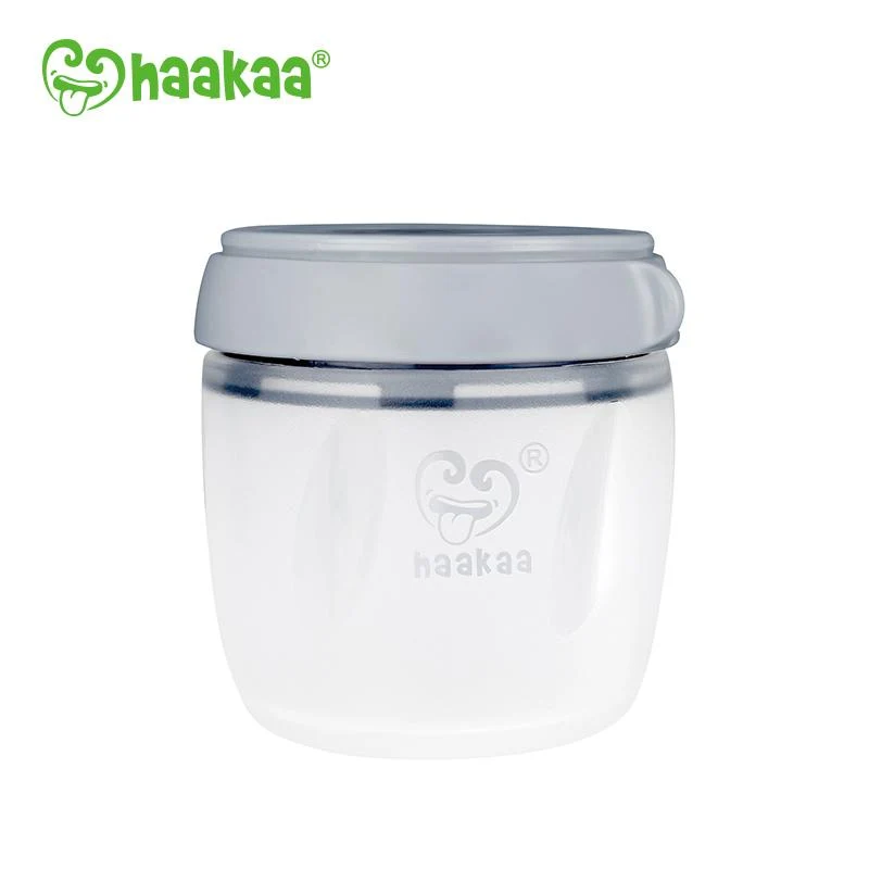 Haakaa Gen 3 Silicone Storage Container 6oz/160ml, 1 pk (Pack of 2) - Image 2