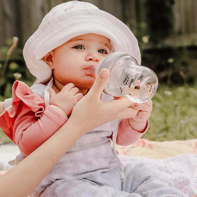 Haakaa Generation 3 Glass Baby Bottle 10 oz/300 ml, 1 PK - Image 5