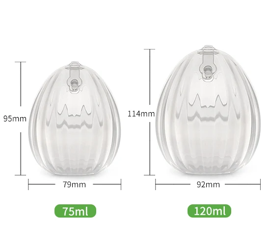 Haakaa Shell Wearable Silicone Breast Pump 2.5 oz (Pack of 6) - Image 10