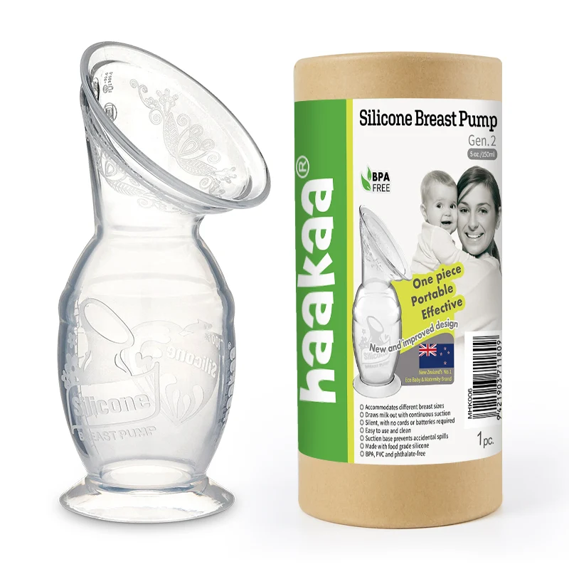 Haakaa Generation 2 Silicone Breast Pump with Suction Base 5 oz 1pk - Image 11