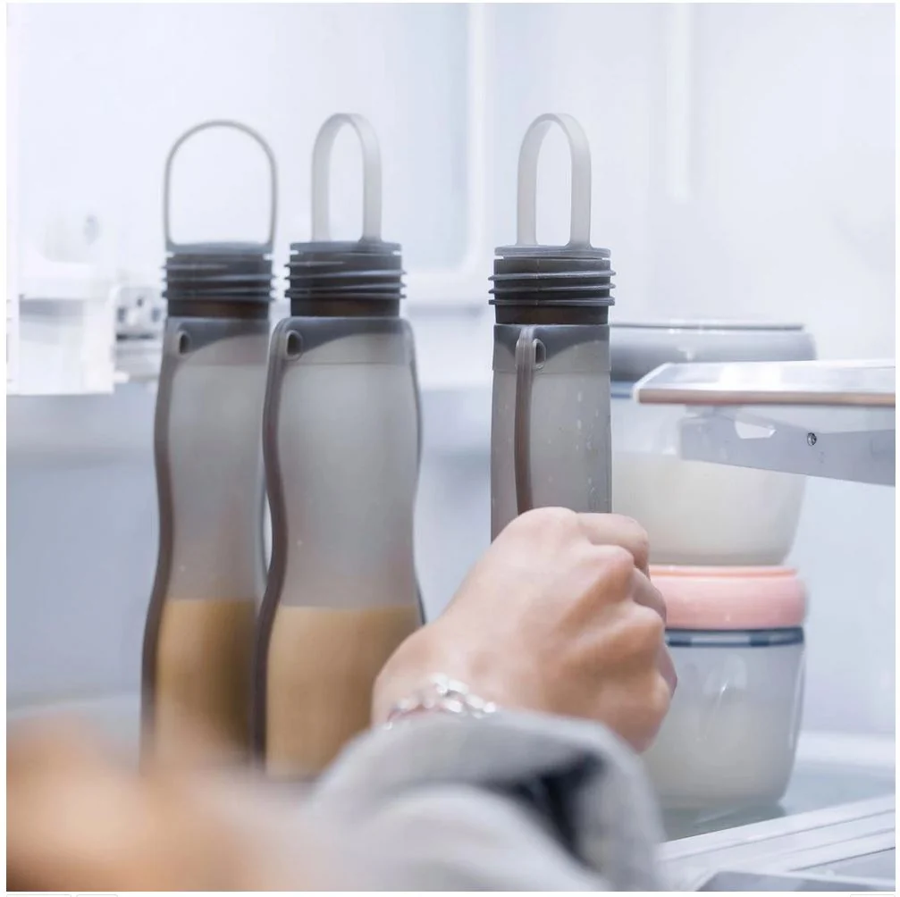 Haakaa Silicone Milk Storage Bag & Sippy Spout Combo - Image 4