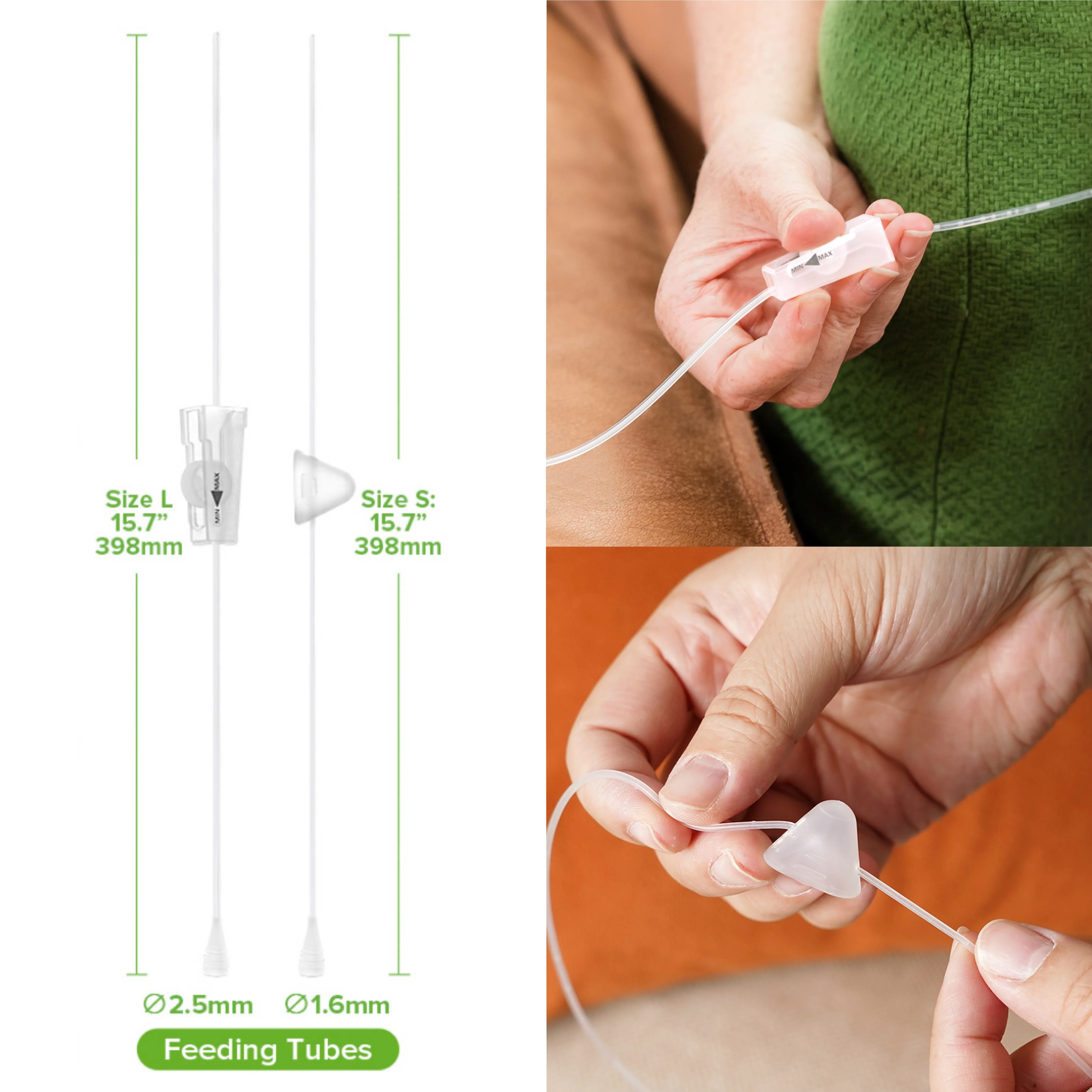 Haakaa Silicone SNS Pouch Tubes & Flow Swiches (Size S) - Image 4