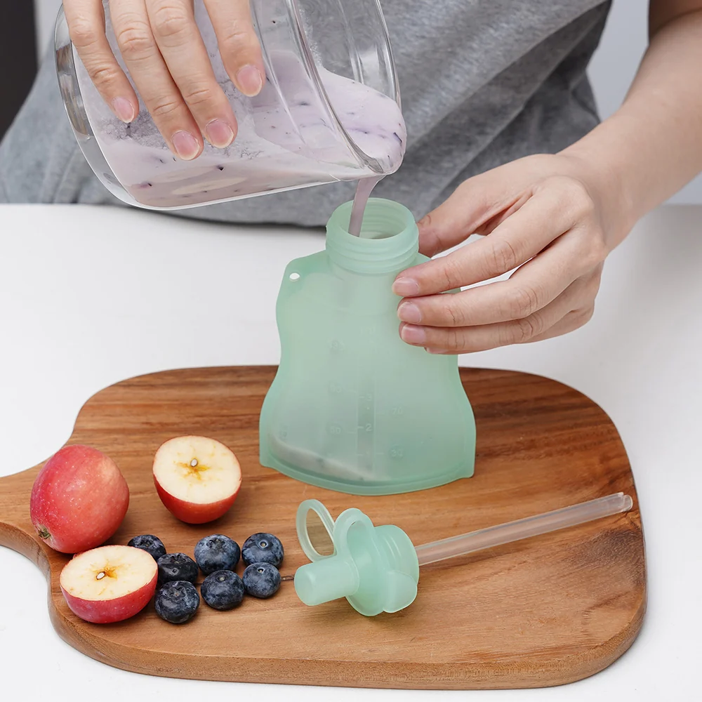 Haakaa Silicone Yummy Pouch 4.5 oz - Image 13