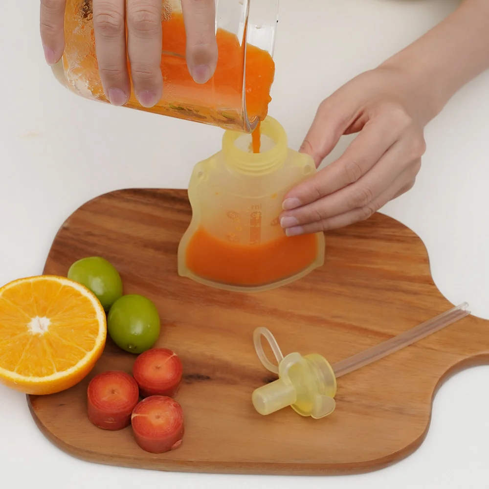 Haakaa Silicone Yummy Pouch 4.5 oz - Image 14
