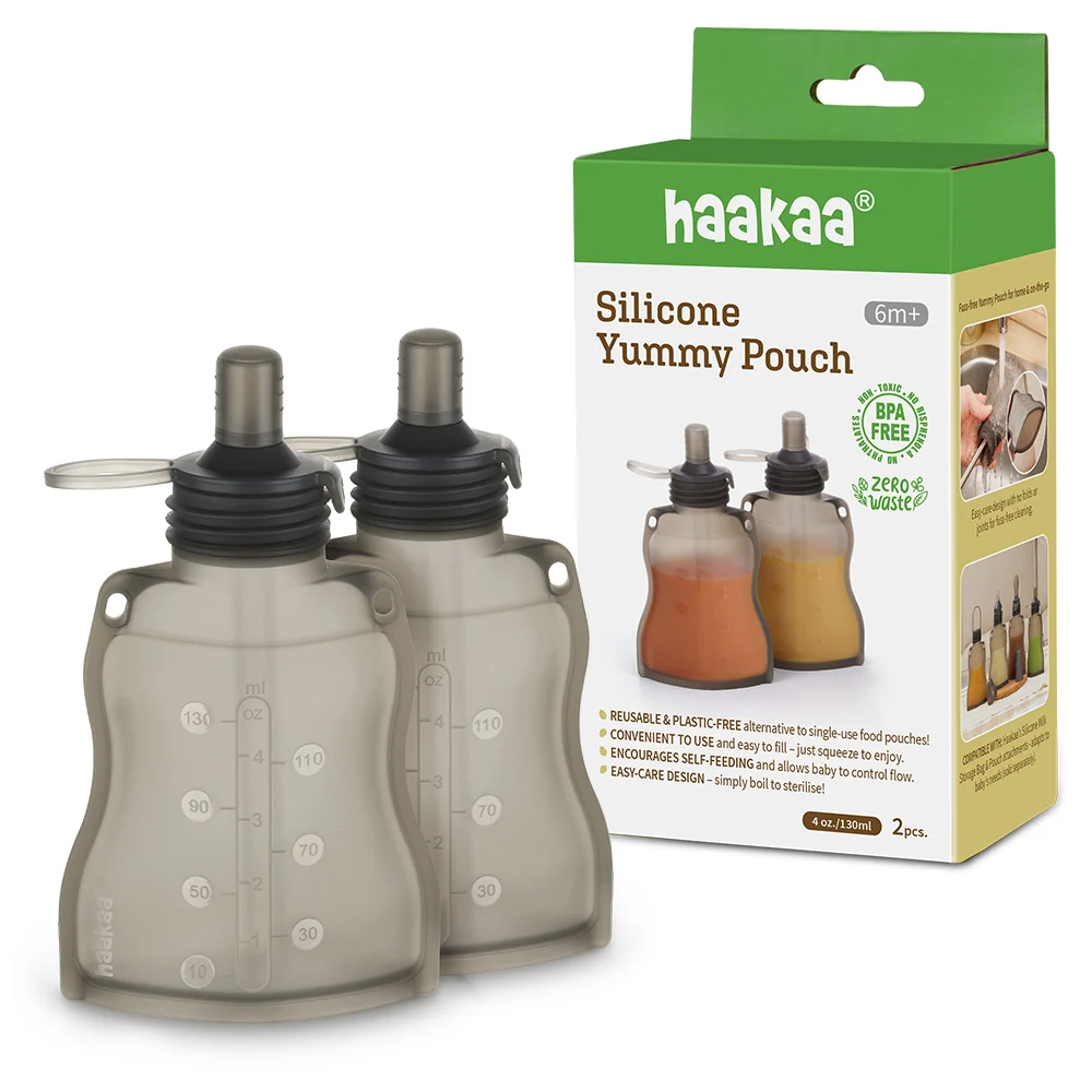 Haakaa Silicone Yummy Pouch 4.5 oz - Image 23