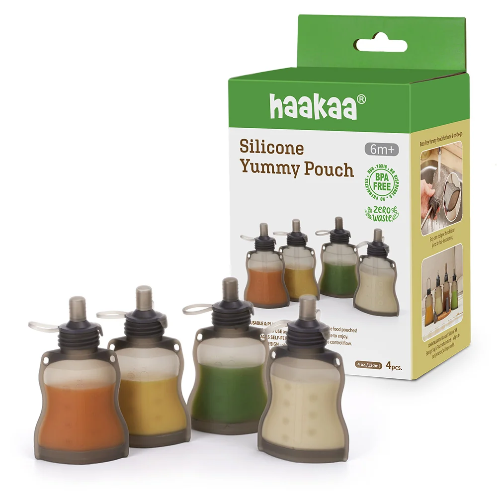 Haakaa Silicone Yummy Pouch 4.5 oz - Image 27