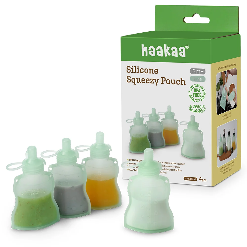 Haakaa Silicone Yummy Pouch 4.5 oz - Image 28