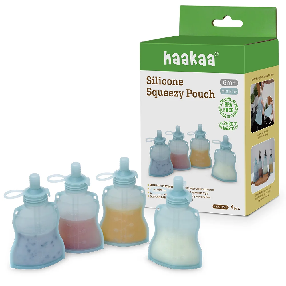 Haakaa Silicone Yummy Pouch 4.5 oz - Image 30