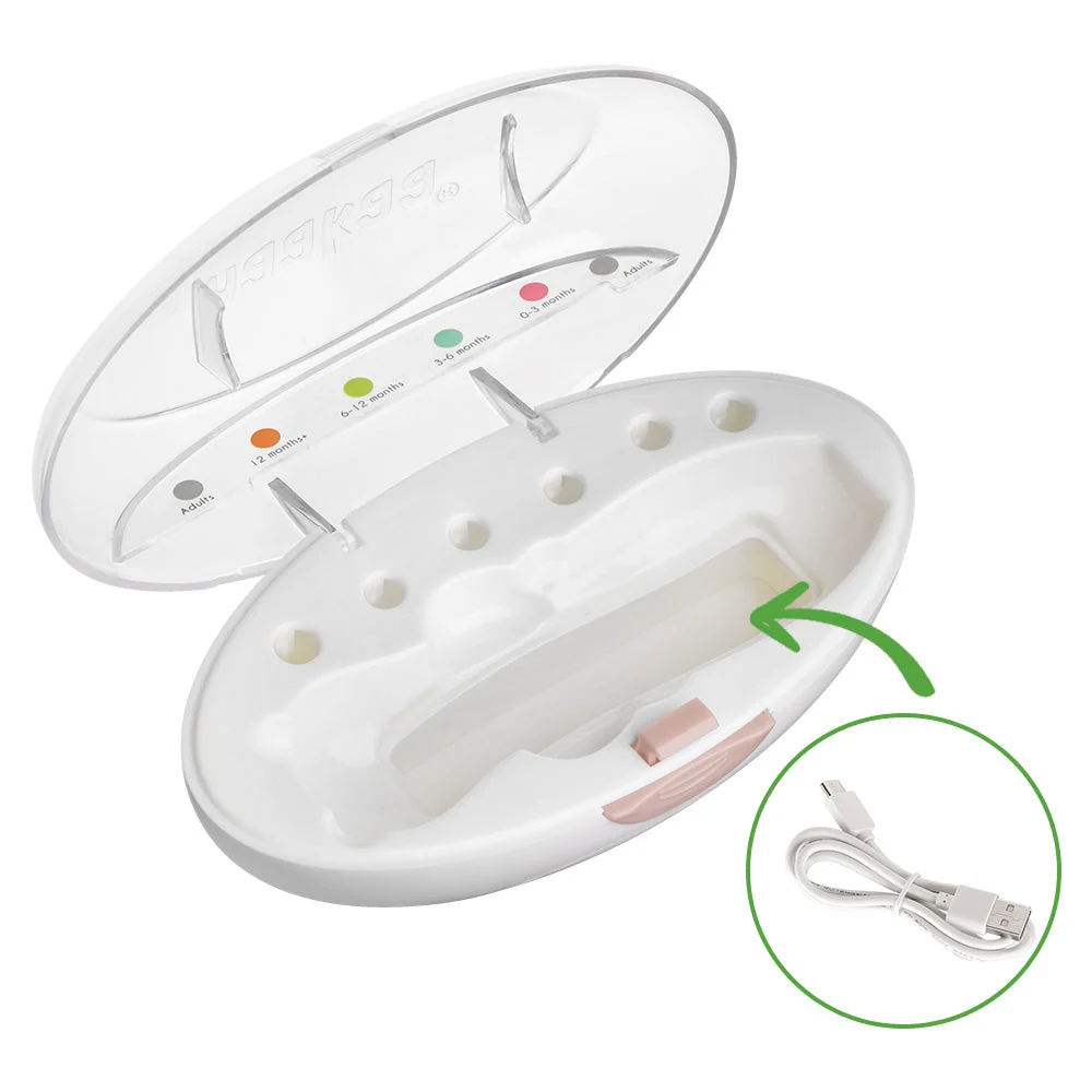 Haakaa Happii Bear Rechargeable Nail Trimmer Set (Pack of 4) - Image 11