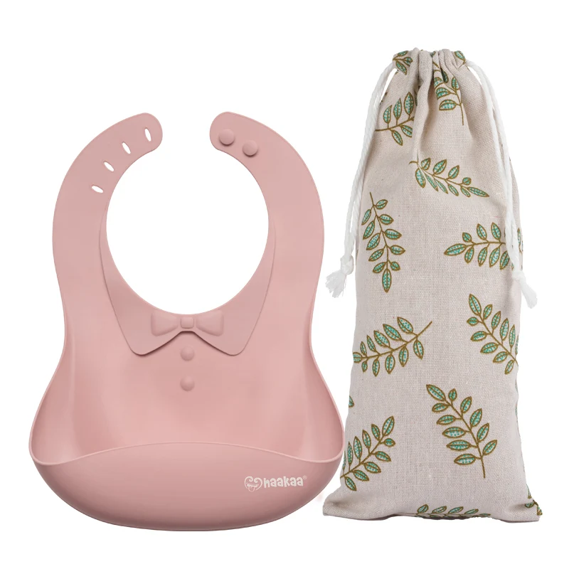 Haakaa Silicone Baby Bib 1 PK - Image 10