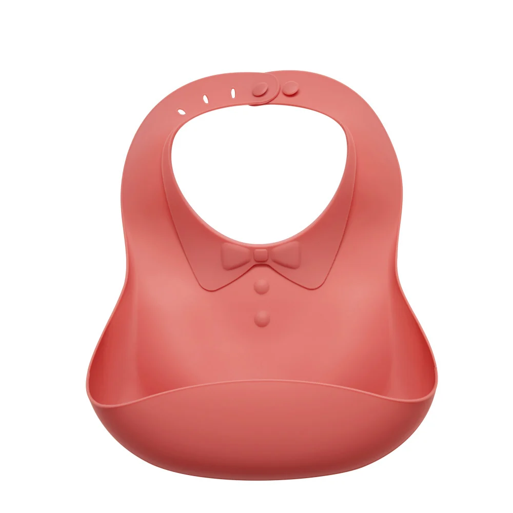 Haakaa Silicone Baby Bib 1 PK (Pack of 4) - Image 3